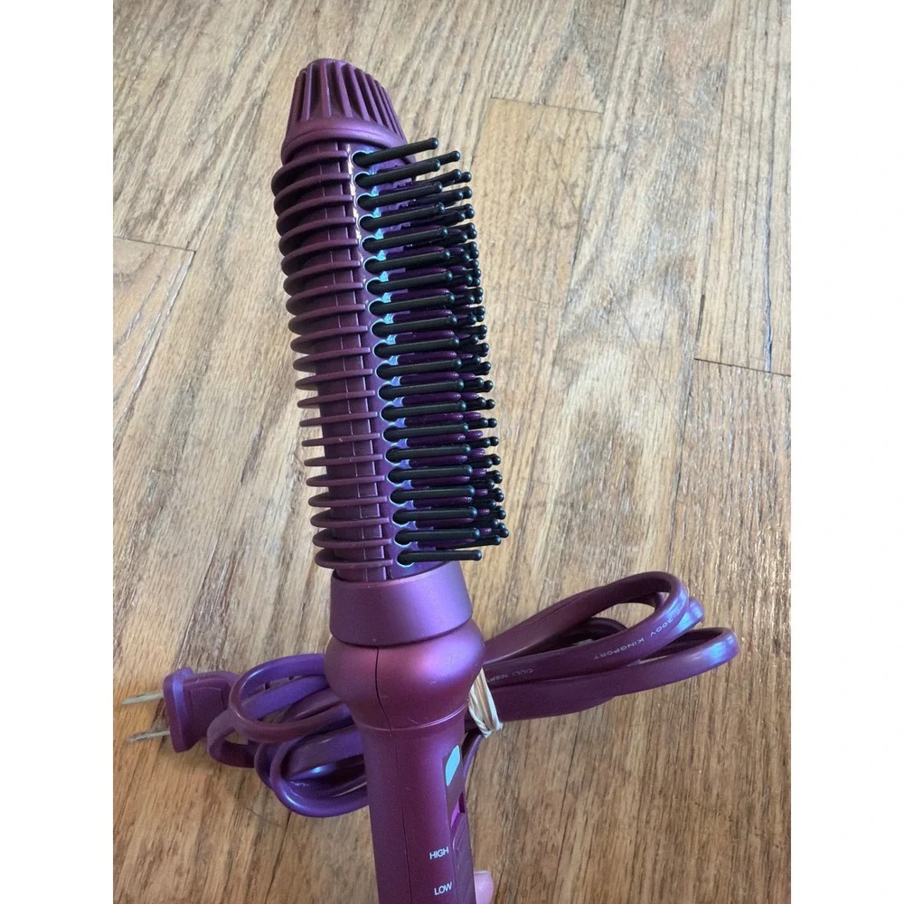 Paul Mitchell Fresh Looks Hot Brush Ionic Heated Purple Metallic Styling Tool